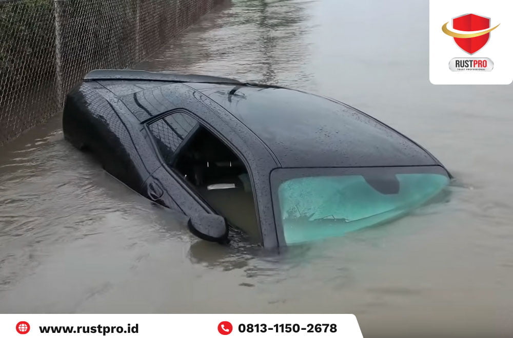 7 Efek Mobil Bekas Banjir, Bisa Karat & Keropos