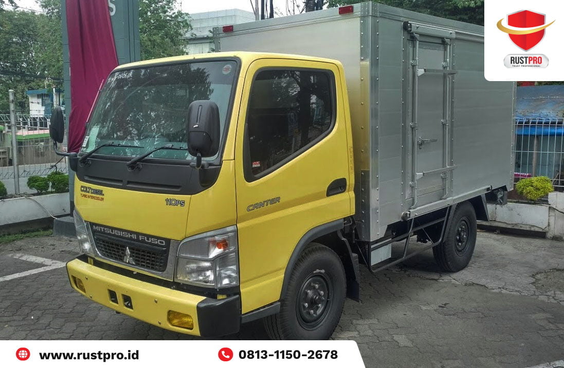 Inilah Letak Nomor Rangka Truk Mitsubishi Canter