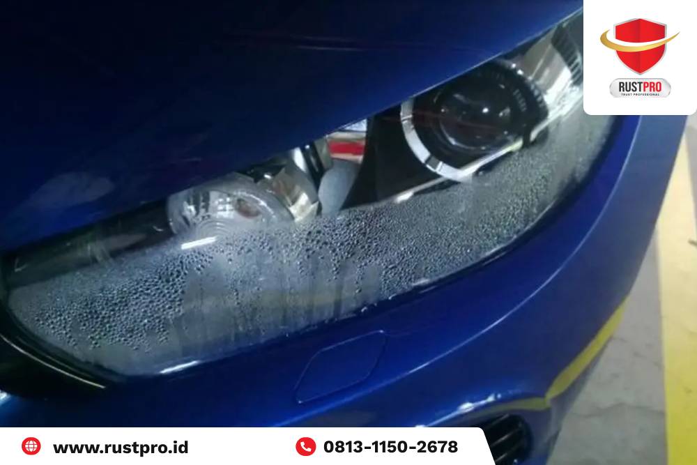 4 cara menghilangkan embun di lampu mobil