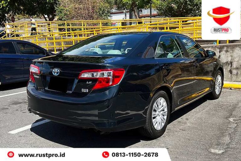 Daftar Bengkel Anti Karat Mobil Toyota Camry Hybrid Bergaransi