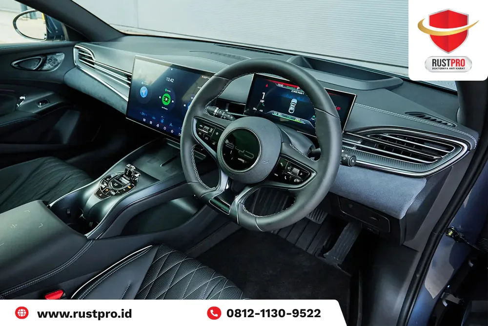 Harga Interior Detailing Mobil BYD Mulai 500 Ribuan