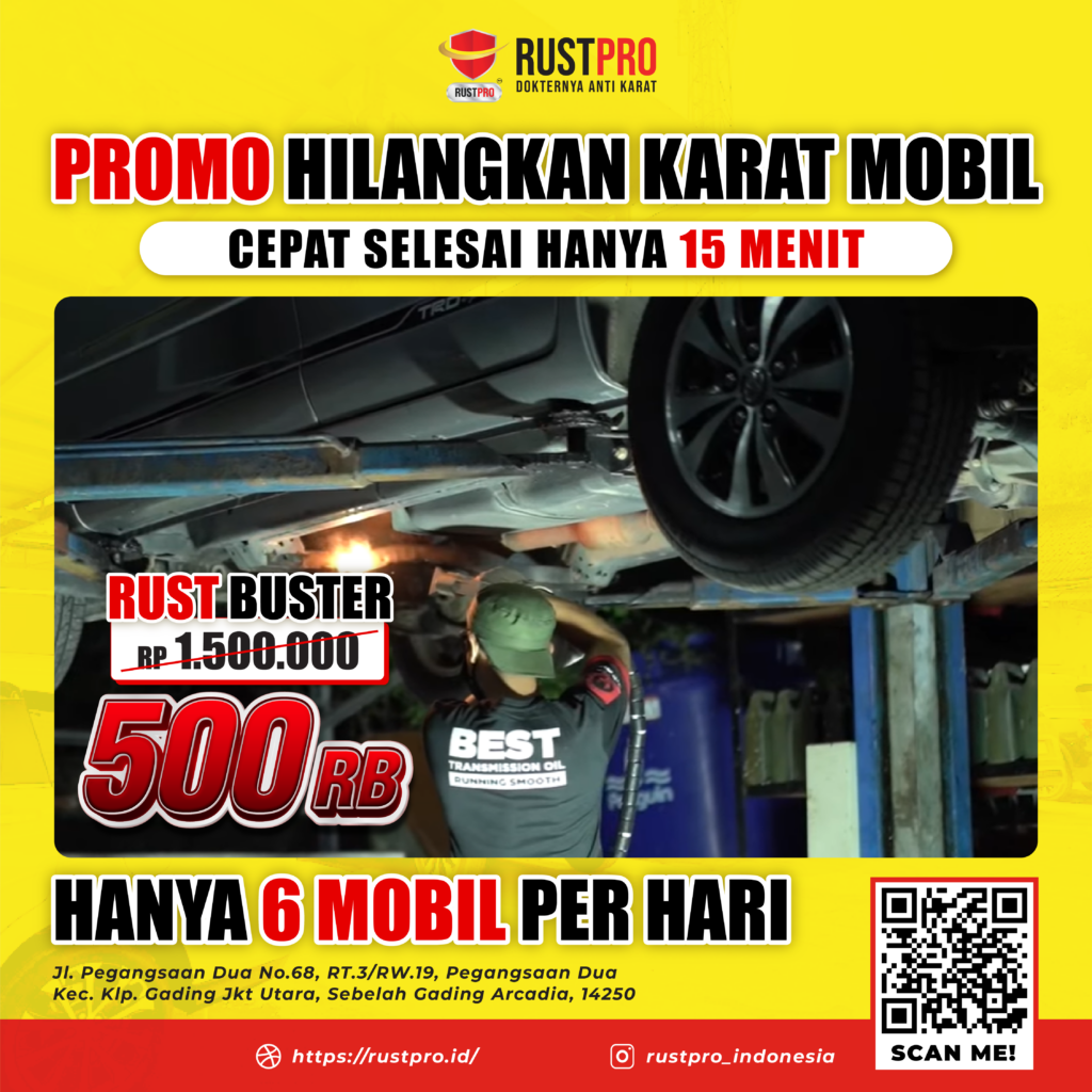 Promo Hilangkan Karat RUST BUSTER