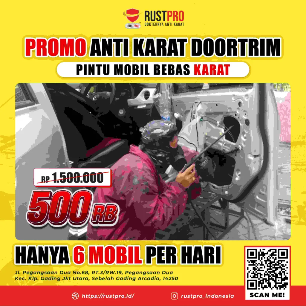 Anti Karat Pintu Mobil