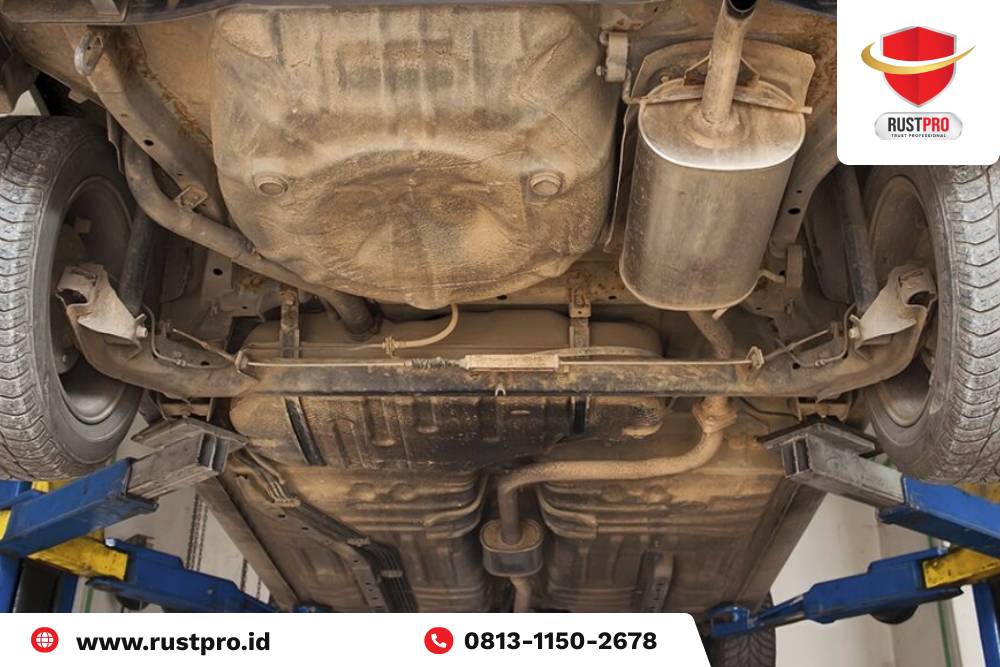 anti karat mobil Mercedes Benz di Ancol