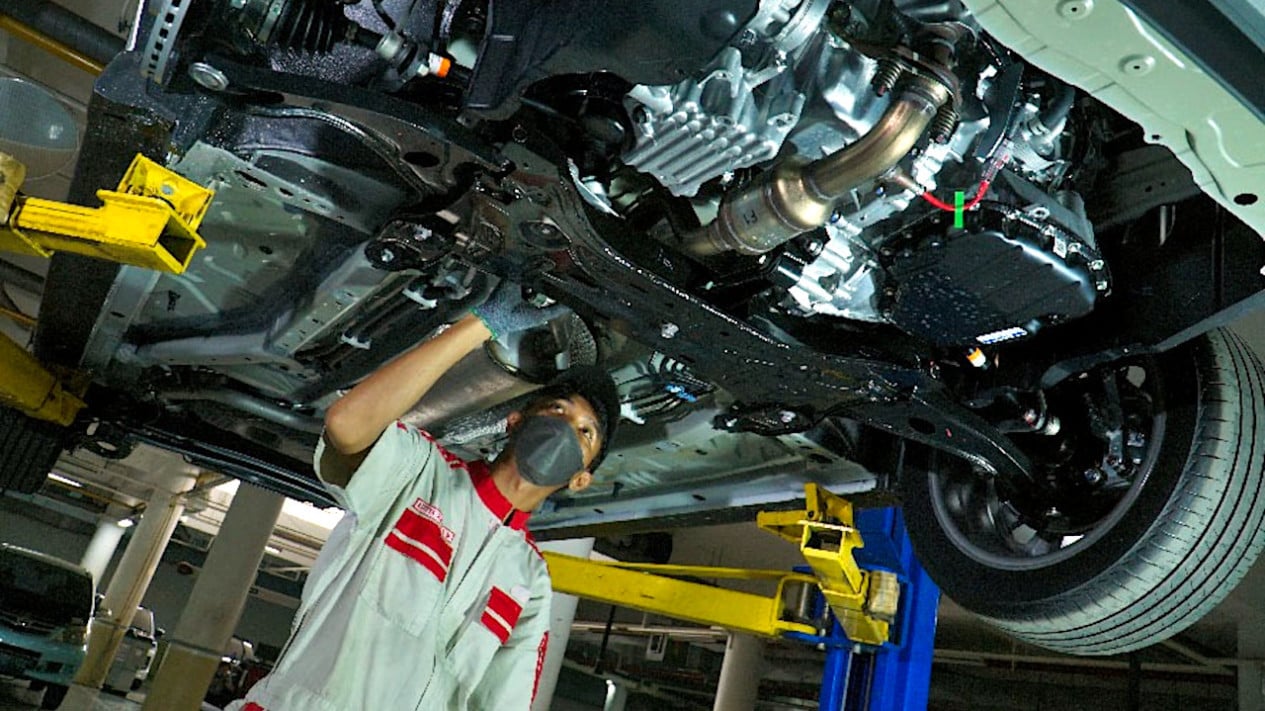 Anti Karat Mobil XL7 di Bansir Darat