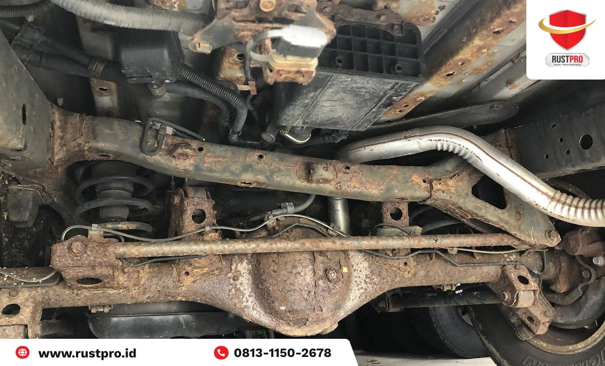 Biaya anti karat mobil Isuzu MU-X di Pontianak