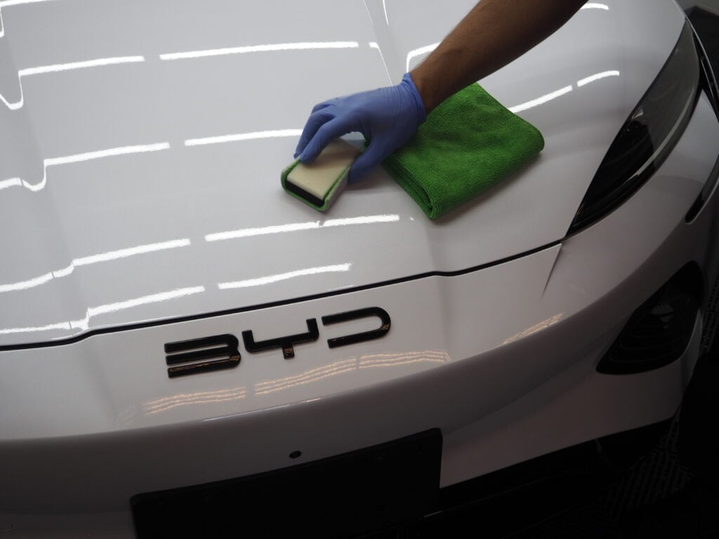 Jasa coating byd atto 3 di cirebon