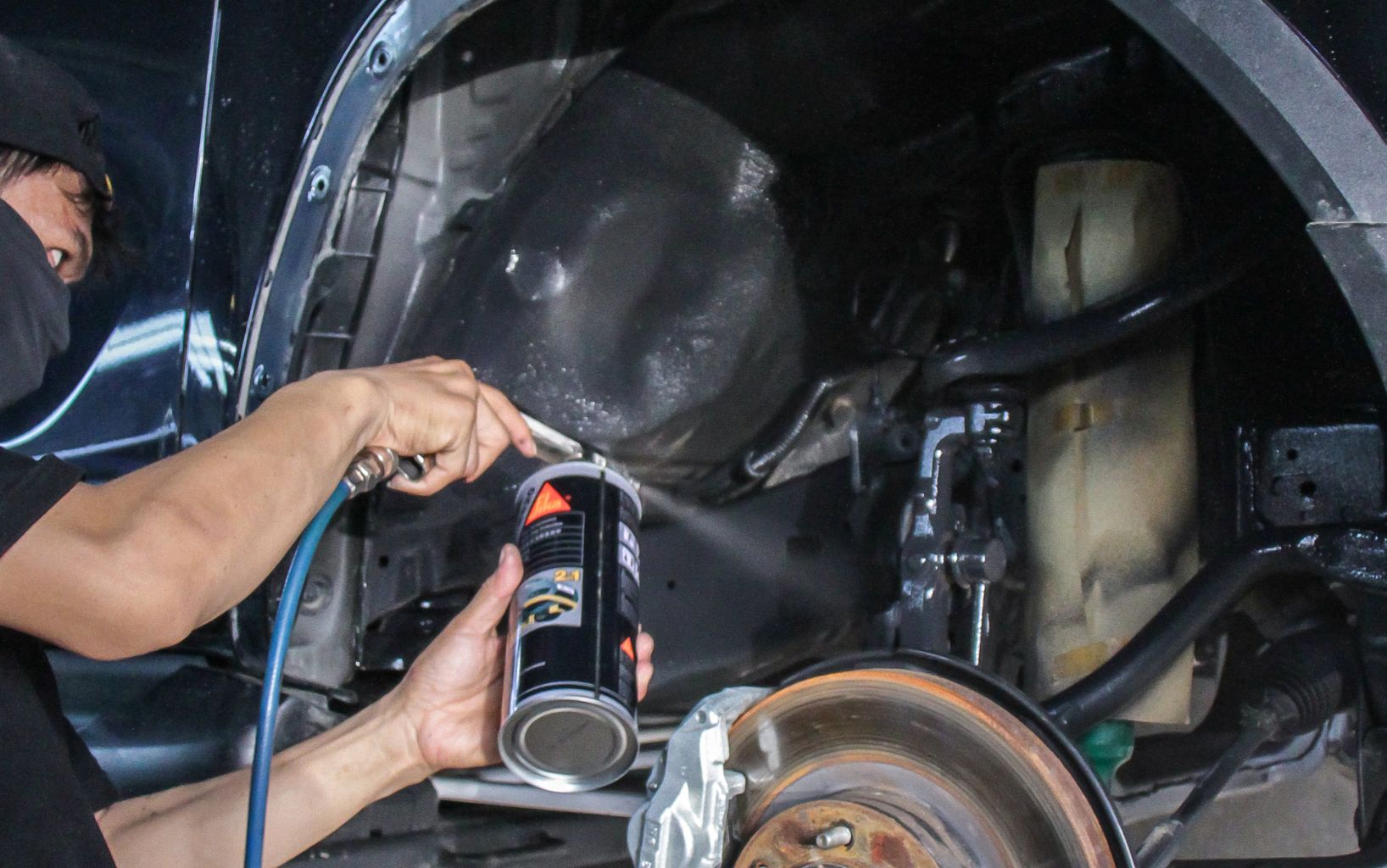 Biaya Anti Karat Mobil Mercedes-Benz GLC di Tangerang