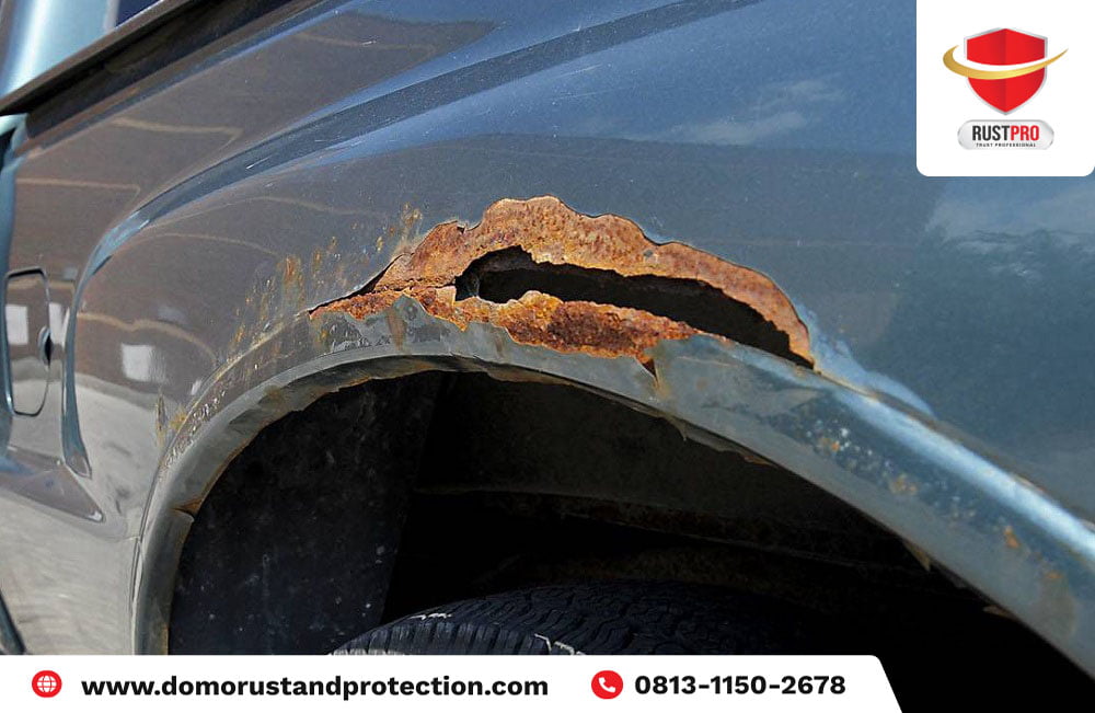 Service anti karat mobil hyundai stargazer di kelapa gading